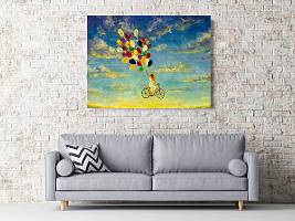 balloons in sky